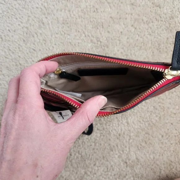 NWT Talbots Tartan Plaid wristlet - Picture 6 of 7